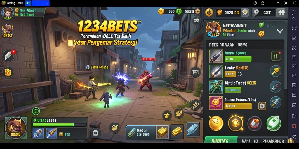 Tampilan gameplay 1234BETS yang seru dan interaktif.
