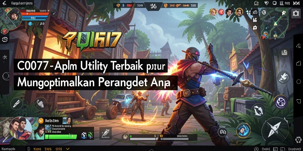 Screenshot utama C0077 menampilkan antarmuka pengguna yang intuitif dan fitur pembersihan.