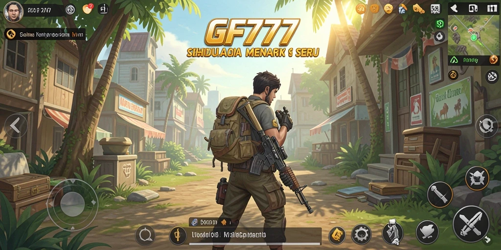 Screenshot utama menunjukkan pengalaman bermain yang menarik di GF777.