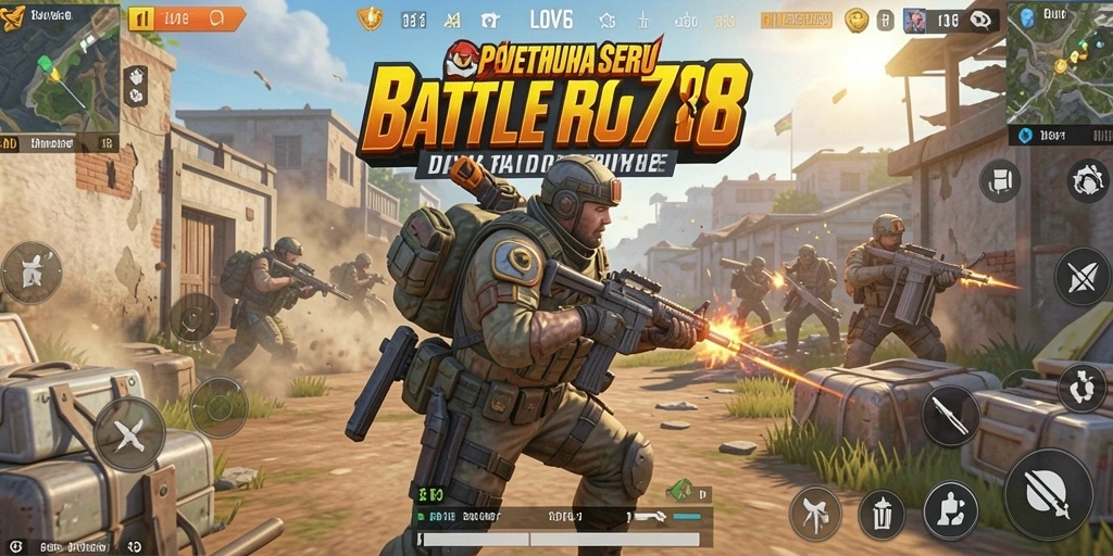 Gameplay seru dalam pertempuran Battle Royale LOVE678.